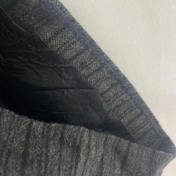 Michael kors wool grey striped mini skirt - Picture 3 of 7